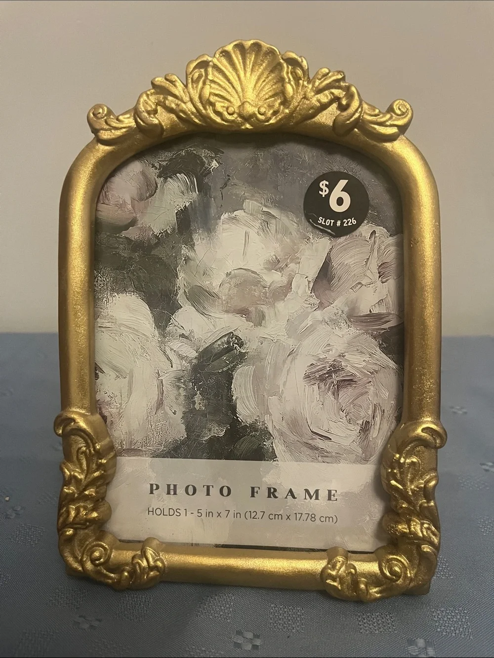 Gold Vintage inspired 5x7 frames. Set of 3. NEW